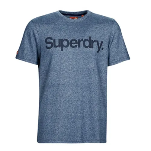 Superdry  VINTAGE CORE LOGO CLASSIC TEE  men's T shirt in Marine