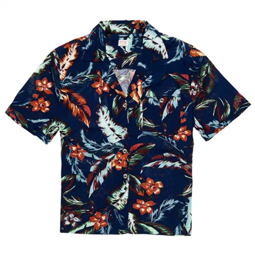 Superdry Vintage Resort Shirt - Navy