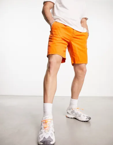 Superdry vintage shorts in orange