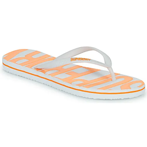 Superdry  VINTAGE VEGAN FLIP FLOP  women's Flip flops / Sandals (Shoes) in White