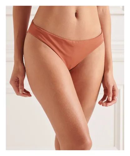 Superdry Womens Classic Bikini Brief - Orange