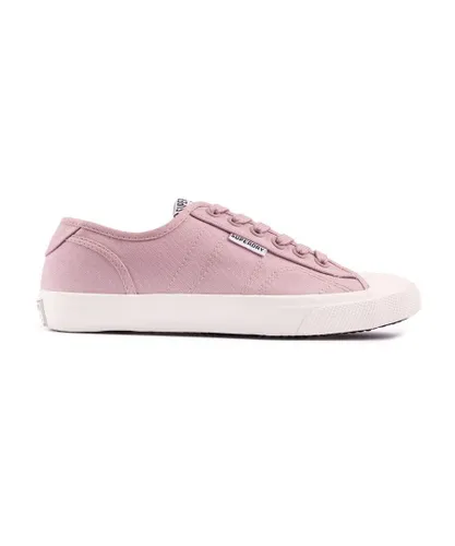 Superdry Womens Classic Low Pro Vegan Trainers - Pink