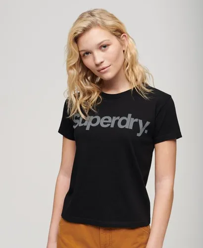 Superdry Women's Core Logo City T-Shirt Black