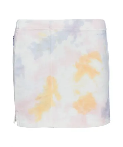 Superdry Womens Essential Tie Dye Skirt - Multicolour Cotton
