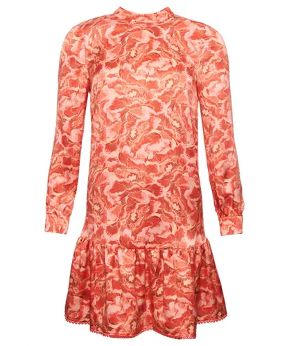 Superdry Womens Limited Edition Dry Printed Silk Dress - Red