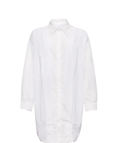 Superdry Womens Limited Edition Sdx Origami Shirt Dress - White Nylon