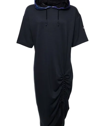 Superdry Womens Limited Edition Sdx Traction Sweat Dress - Navy