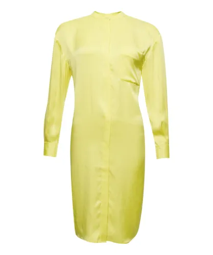 Superdry Womens Limited Edition Silk Shirt Dress - Green
