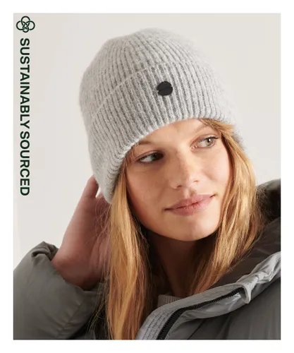 Superdry Womens Luxe Beanie - Grey - One