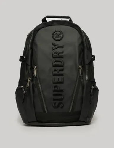 Superdry Womens Multi Pocket Backpack - Black, Black