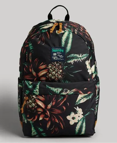 Superdry Women's Printed Montana Backpack Black / Black Pineapple Aop - Size: 1SIZE