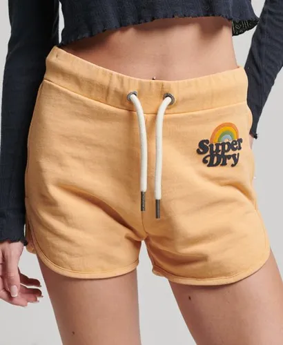 Superdry Women's Rainbow Shorts Brown / Dried Clay Brown