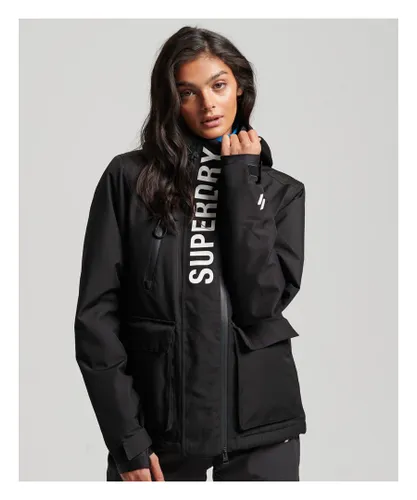 Superdry Womens Ski Rescue Jacket - Black