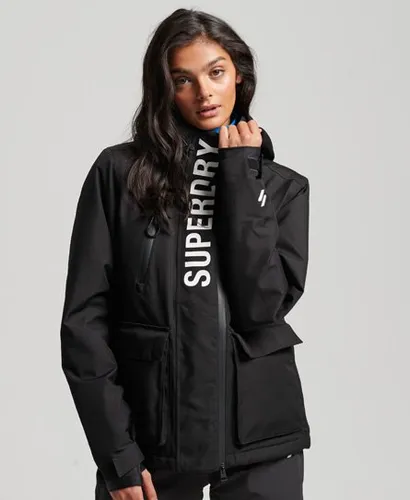 Superdry Women's Sport Ski Rescue Jacket Black