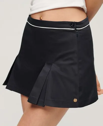 Superdry Women's Tennis Skirt Navy / Eclipse Navy