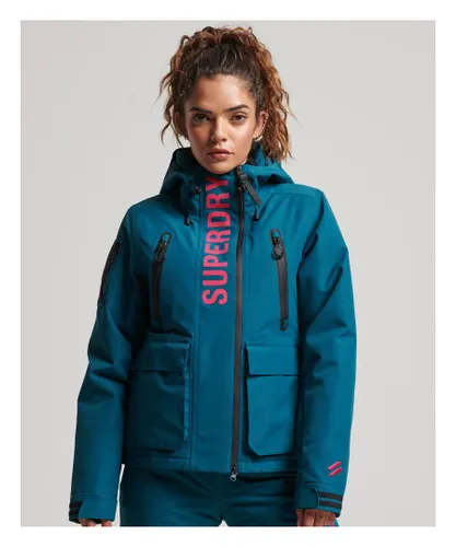 Superdry Womens Ultimate Rescue Jacket - Turquoise