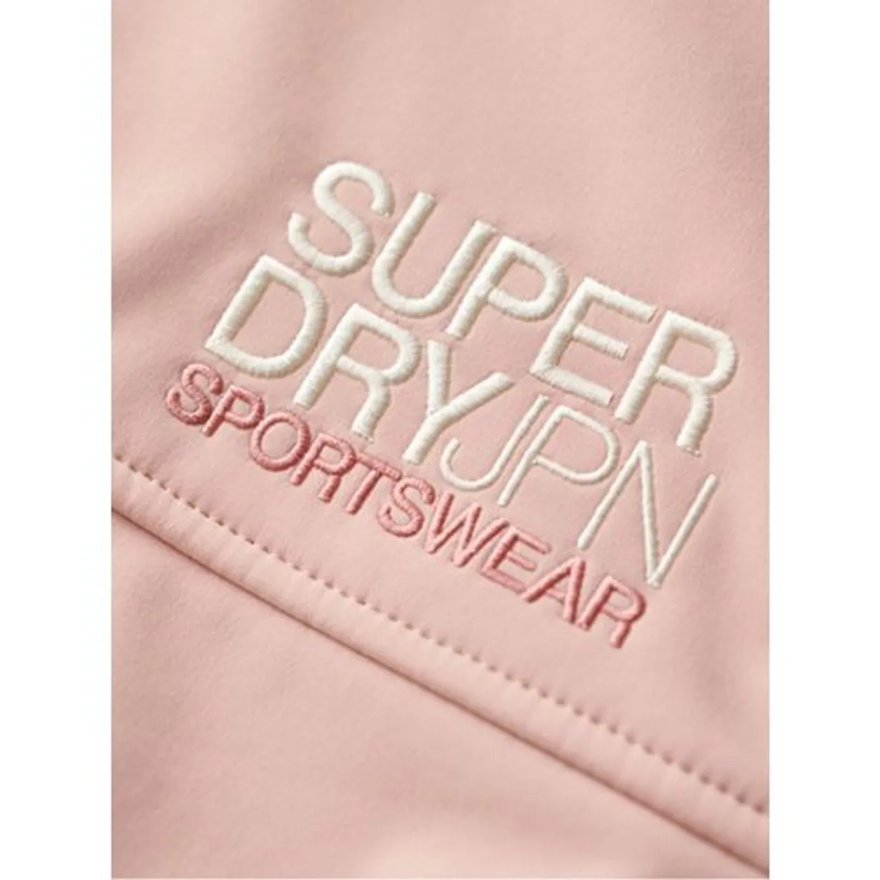 Superdry Womens Vintage Blush Pink Hooded Soft Shell Trekker Jacket
