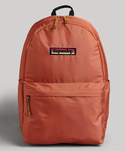 Superdry Women's Vintage Micro Embroidered Montana Backpack Orange / Burnt Orange - Size: 1SIZE
