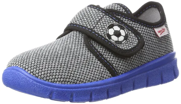 Superfit BOBBY, Boys' Low-Top Sneakers, Gray (Stone Multi),