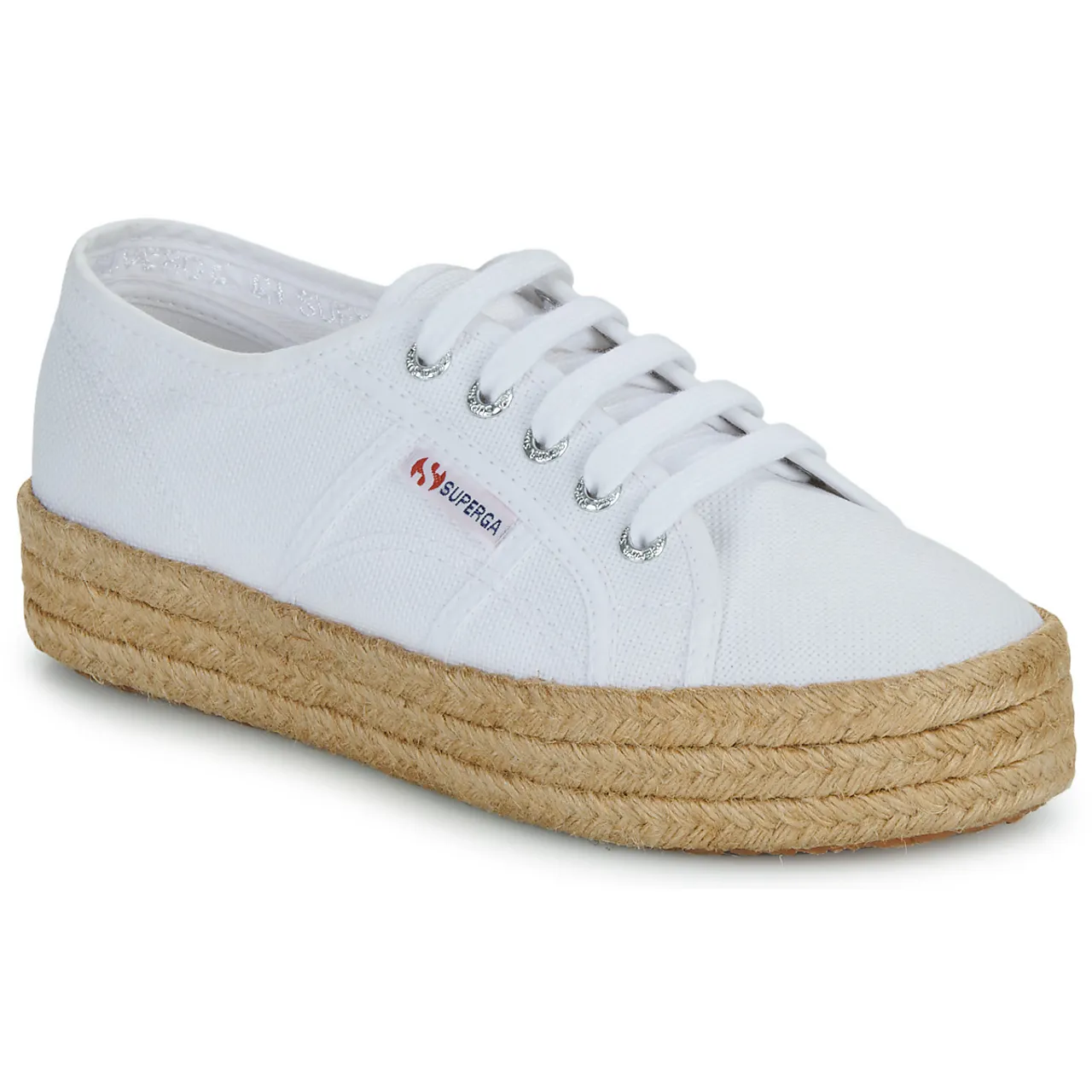 Superga  2730 COTON  women's Shoes (Trainers) in White