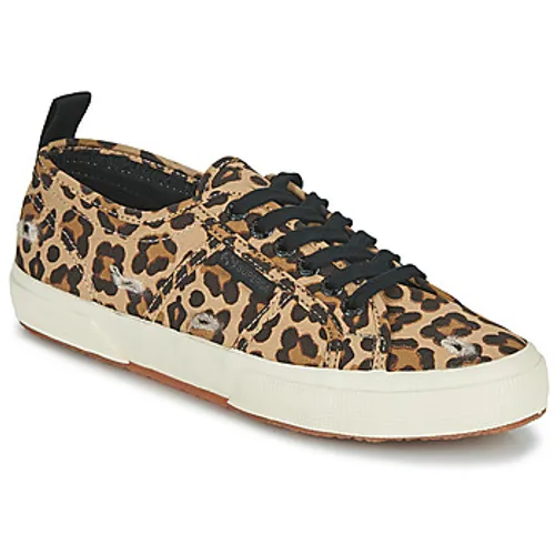 Superga  2750 RIPPED LEOPARD  women's Shoes (Trainers) in Multicolour
