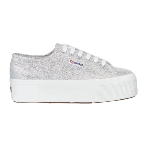 Superga , 2790 Lamew Low Up and Down ,Gray female, Sizes: