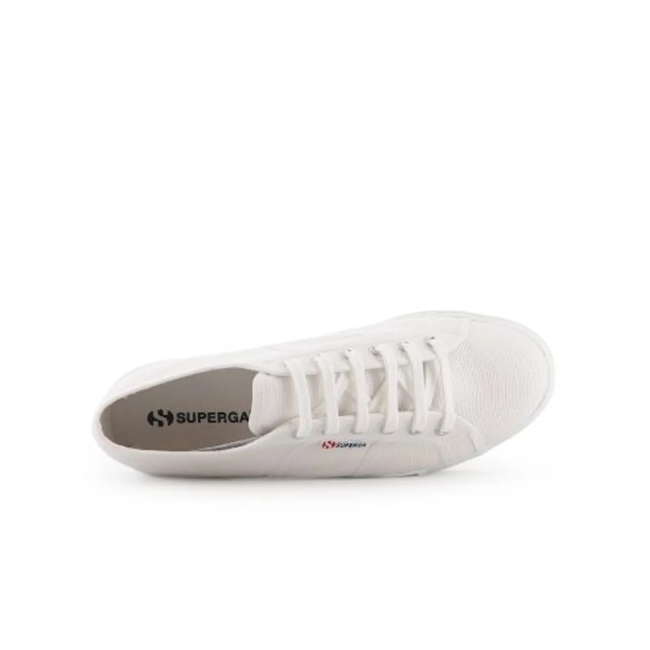 SUPERGA Womens White 2790 Platform Sneaker