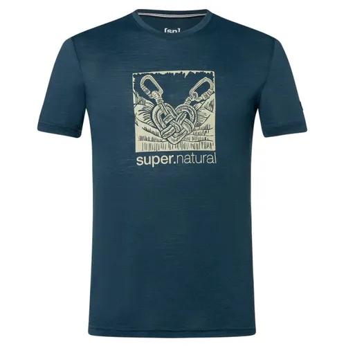 super.natural - Tied By Heart Tee - Merino shirt