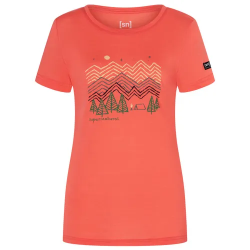 super.natural - Women's Camping Nights Tee - Merino shirt