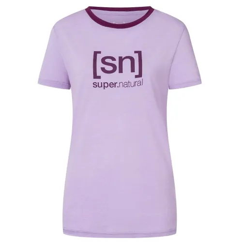 super.natural - Women's The Essential Logo Tee - Merino shirt