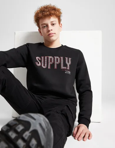 Supply & Demand Buck Crew Sweatshirt Junior - Black