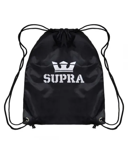Supra Mens Logo Black Nylon Bag - One Size