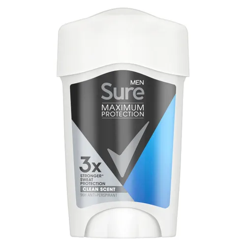 Sure Maximum Protection Clean Scent Deodorant Cream Stick