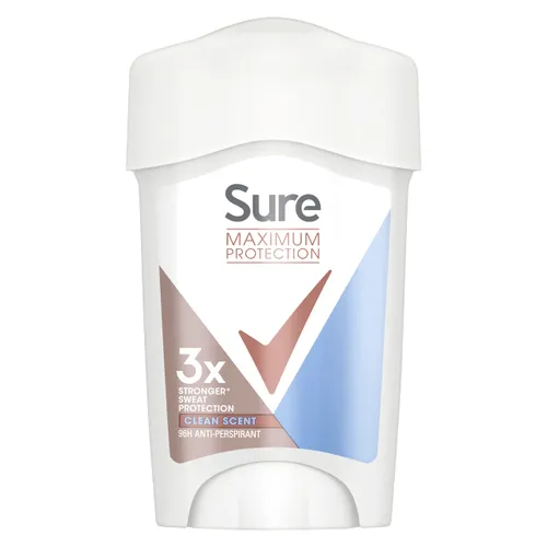 Sure Maximum Protection Clean Scent Deodorant Cream Stick