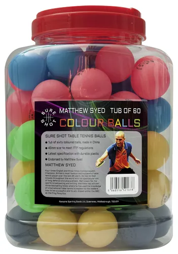 Sure Shot Matthew Syed Barrel of 60 Multi-coloured Table
