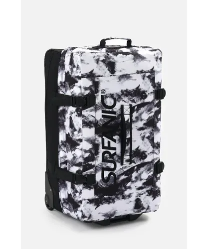 Surfanic Unisex Maxim 2.0 100L Roller Bag White Out Print - One Size