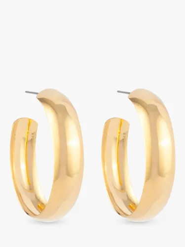Susan Caplan Vintage Rediscovered Collection Gold Plated Hoop Earrings, Gold - Gold - Female