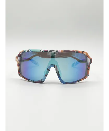 SVNX Mens Polarised Cycling Glasses in Multi - Multicolour - One Size