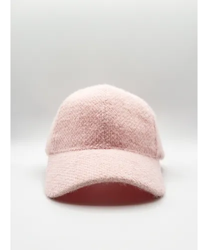 SVNX Womens Soft Textured Cap In Pink - One