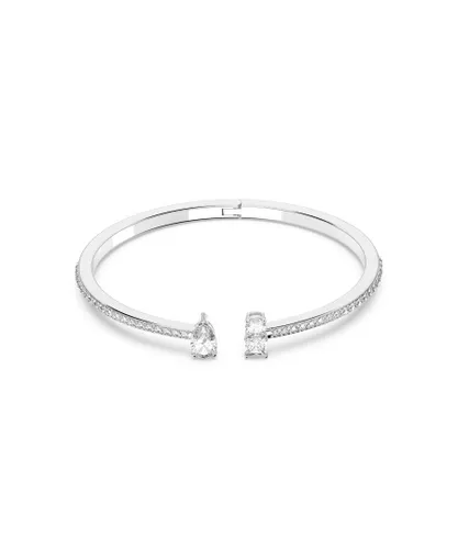 Swarovski 'Attract' WoMens Base Metal Bracelet - Silver 5556912 Metal (archived) - One Size