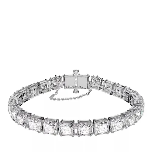 Swarovski Bracelets - Millenia Square cut Rhodium plated - silver - Bracelets for ladies