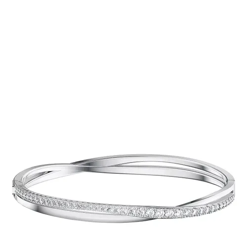 Swarovski Bracelets - Twist Rhodium plated - white - Bracelets for ladies