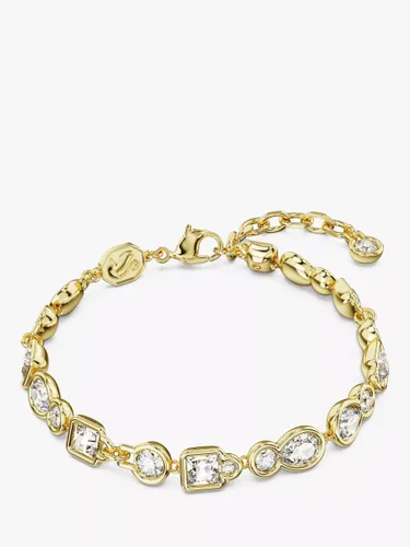 Swarovski Dextera Crystal Chain Bracelet, Gold - Gold - Female
