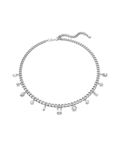 Swarovski 'Dextera' WoMens Base Metal Necklace - Silver 5671183 Metal (archived) - One Size
