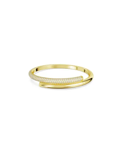 Swarovski 'Dextera' WoMens Gold Plated Metal Bracelet - 5674979 Gold Tone - One Size
