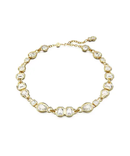 Swarovski 'Dextera' WoMens Gold Plated Metal Necklace - 5665497 Gold Tone - One Size
