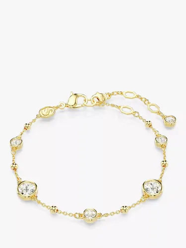 Swarovski Imber Round Crystal Bracelet, Gold - Gold - Female
