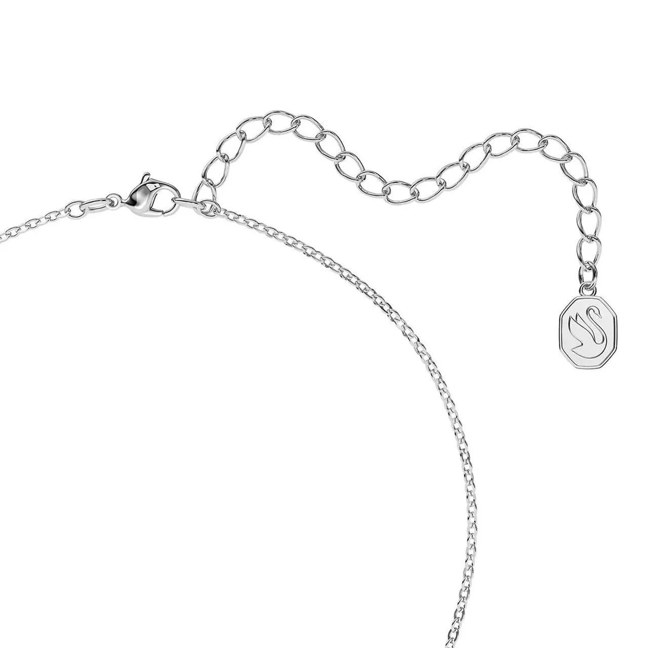 Swarovski Necklaces - Millenia Octagon cut Rhodium plated - silver - Necklaces for ladies