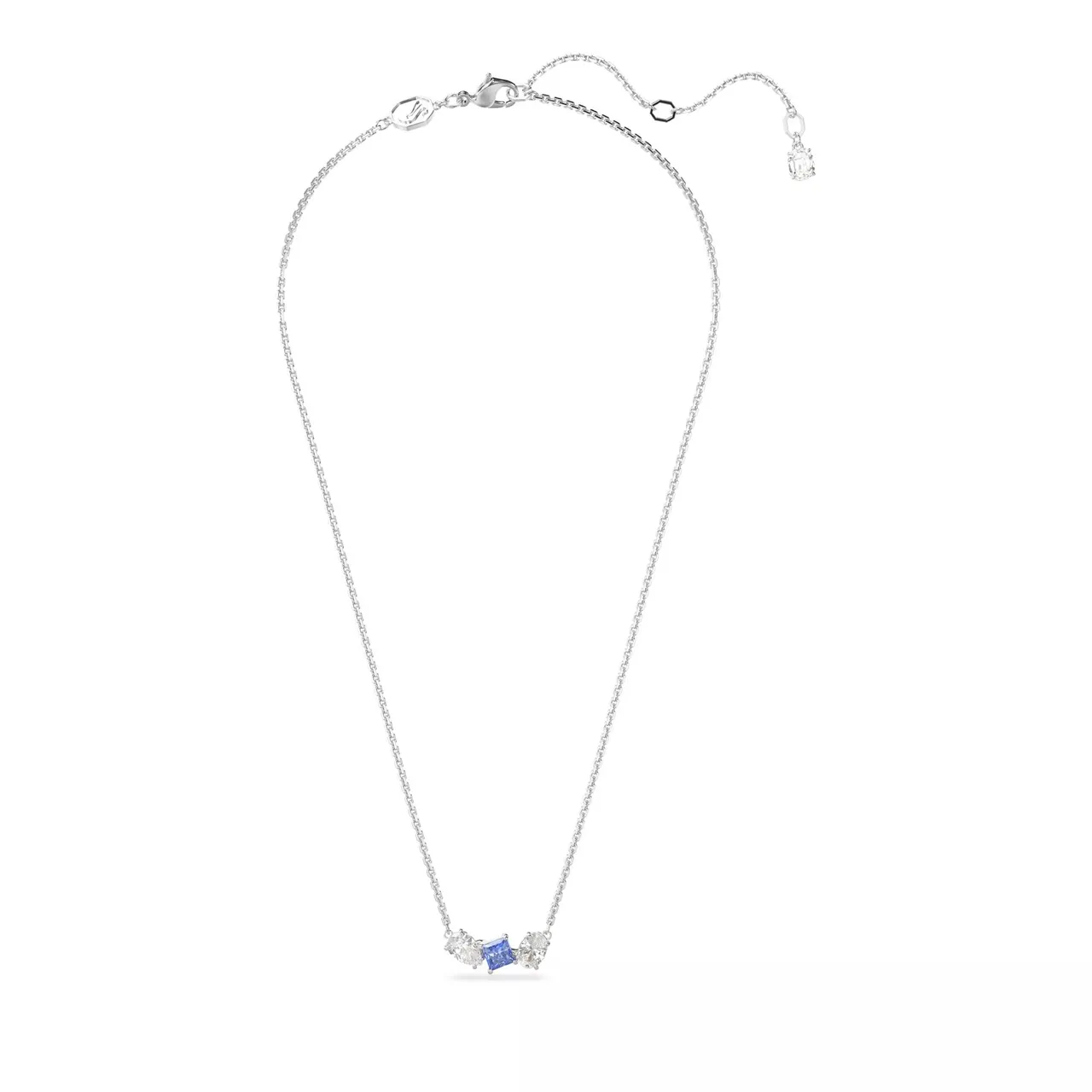 Swarovski Pendants & Charms - Mesmera pendant, Mixed cuts, Rhodium plated - blue - Pendants & Charms for ladies