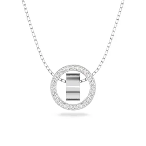 Swarovski Silver Hollow Necklace